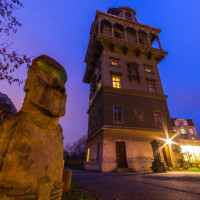 Vodárenská věž na Letné