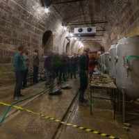 Lednice s ležáckými sudy